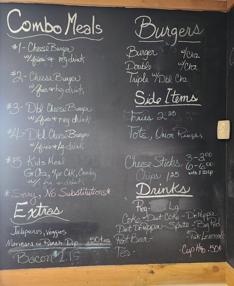 B Town Burgers Menu image 4